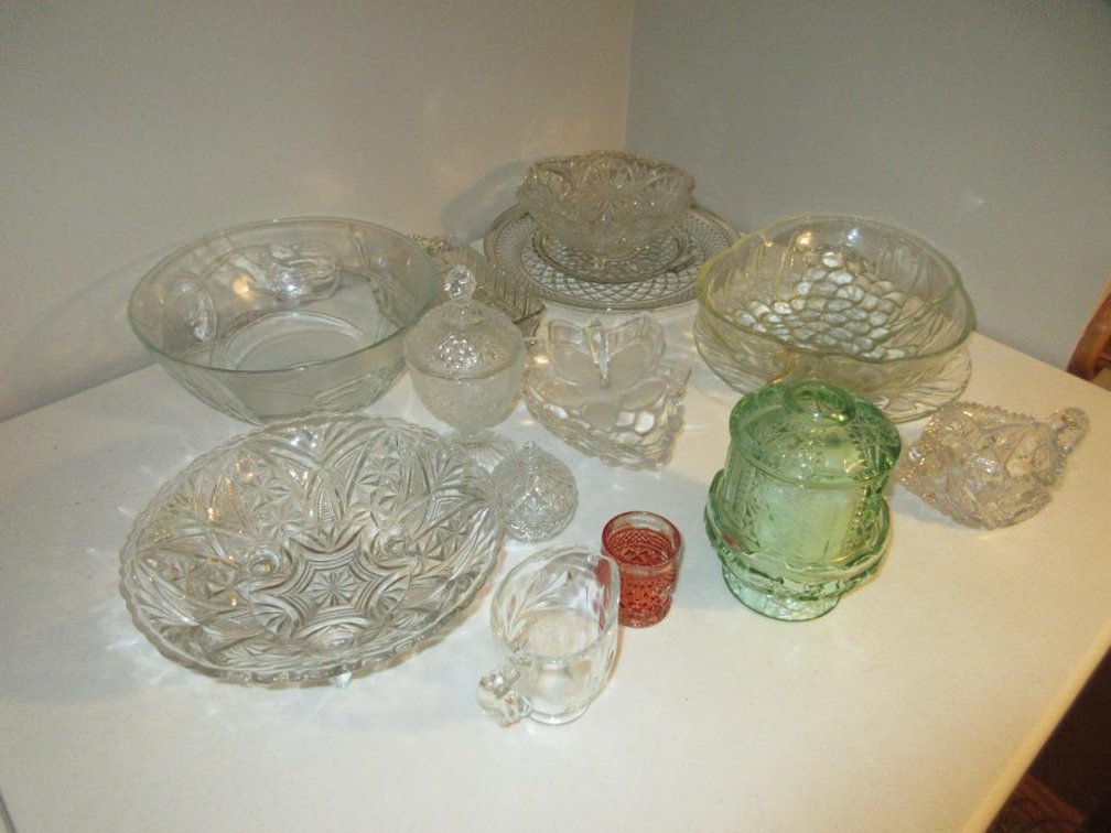 Decorative glass pieces