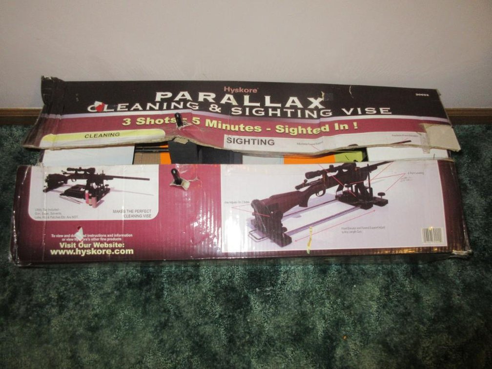 Hyskore Parallax cleaning and sighting vise