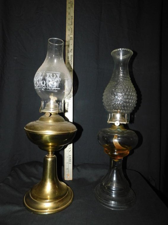 2 Oil lamps