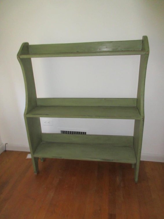 Wooden shelf