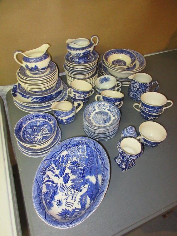 Blue and white China