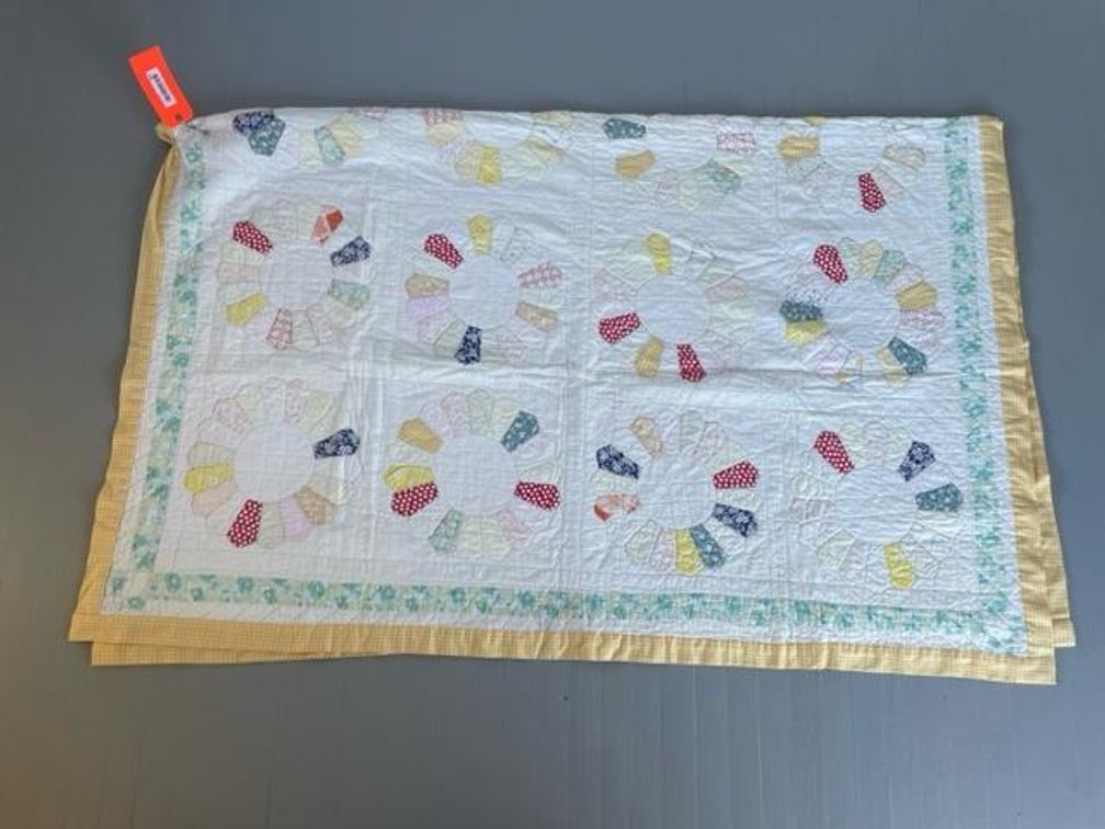Handstitched quilt