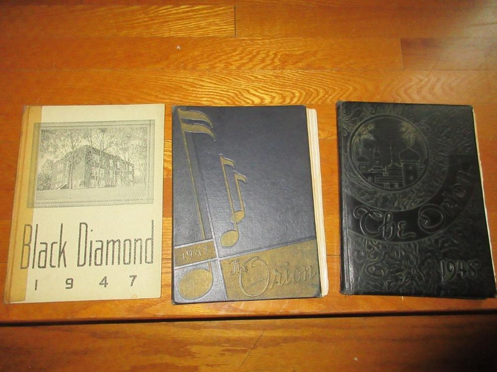 Vintage yearbooks