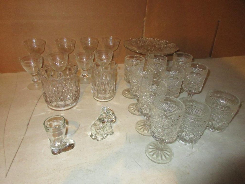 Pressed glass