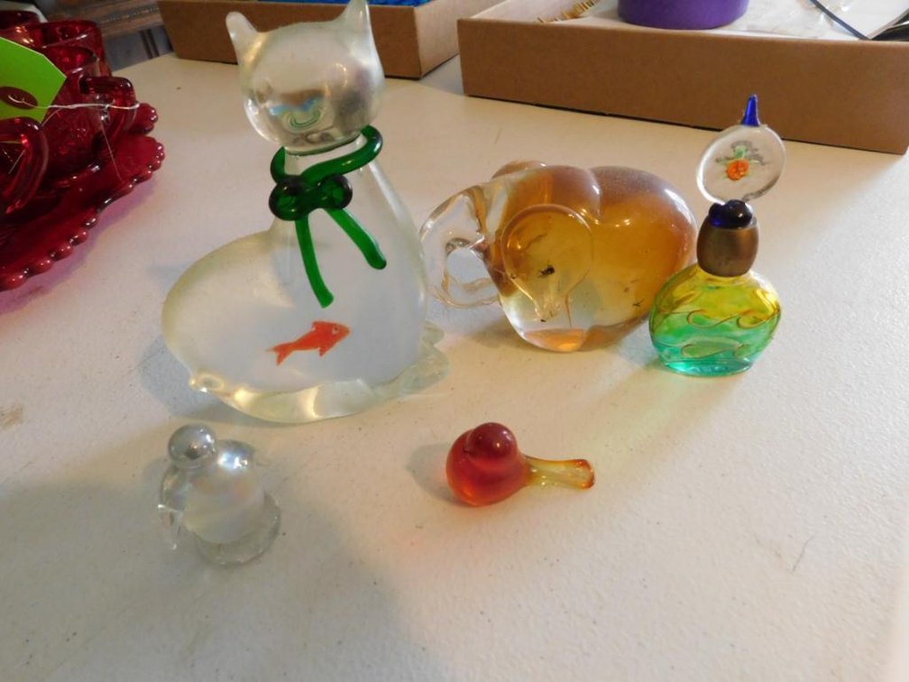 Blown glass items