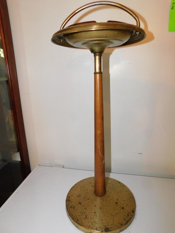 Vintage pedestal ash tray
