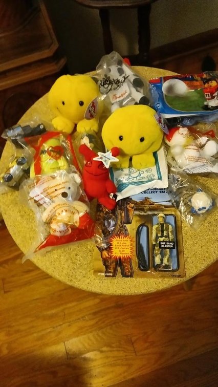 Assorted new small toys