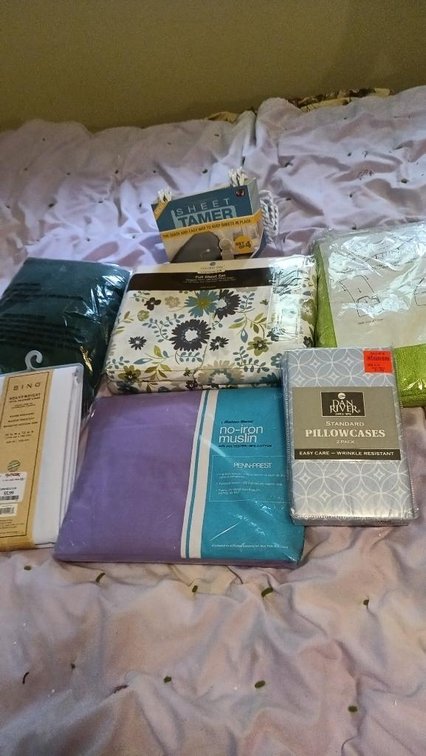 New in package assorted textile items