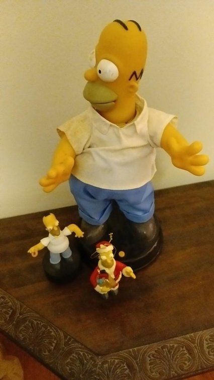 Homer Simpson figures