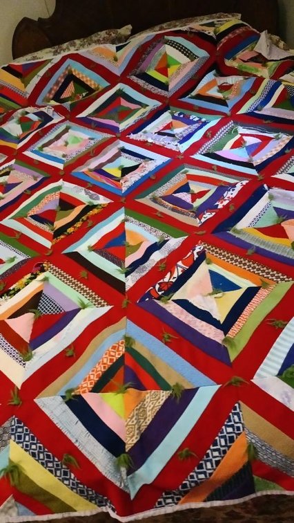Polyester quilt