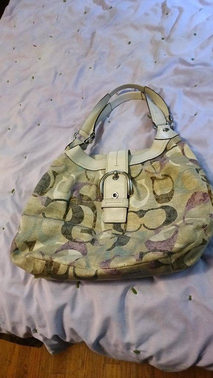 Purse marked Coach