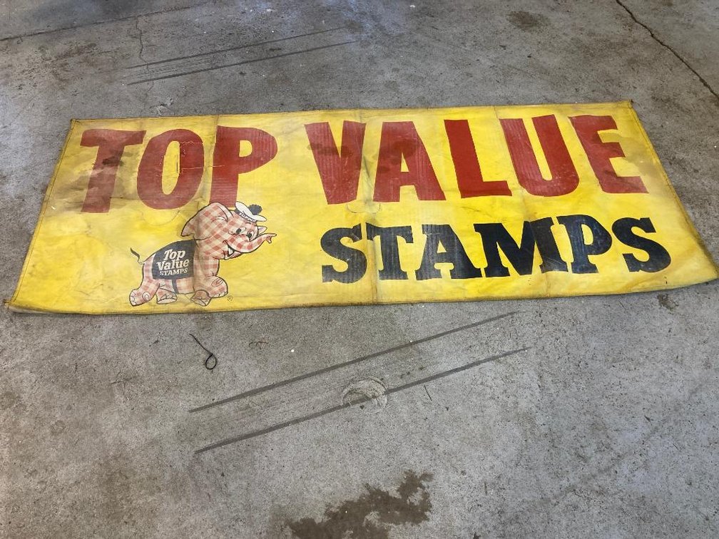 Top Value Stamps banner