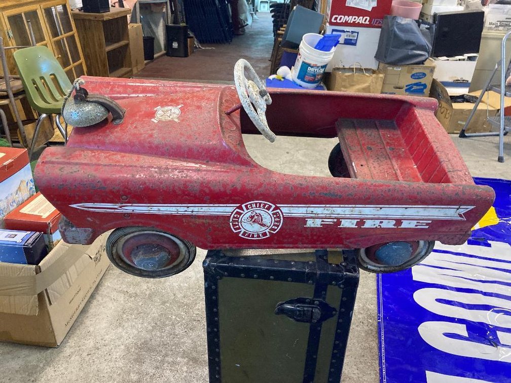 Murray City Chief pedal car
