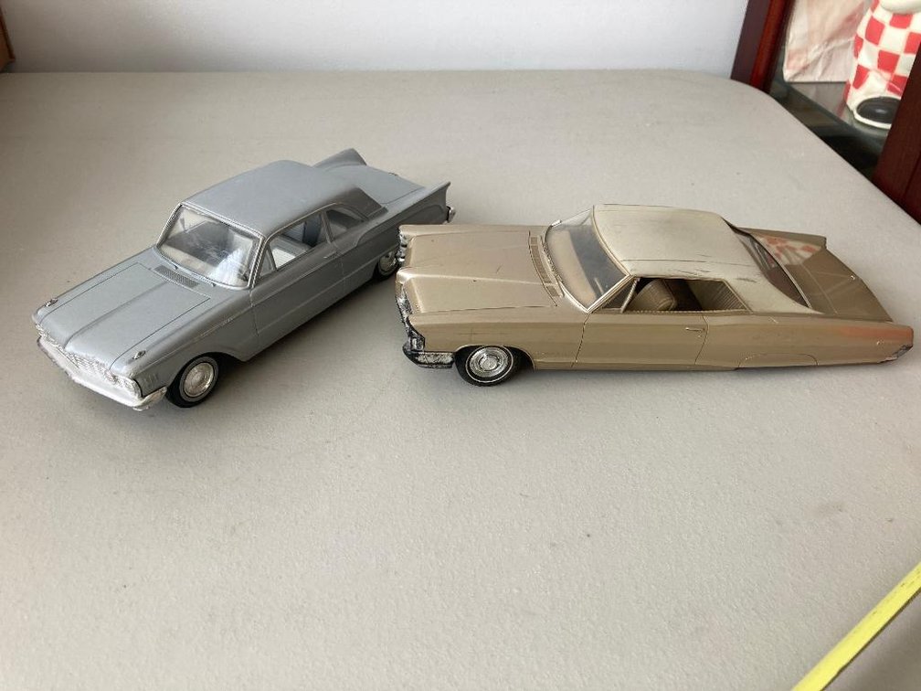 2 Promos:  '61 Mercury Comet and '65 Pontiac Grand Prix