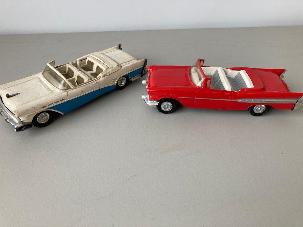 2 Promo Frictions:  '57 Buick and '57 Pontiac