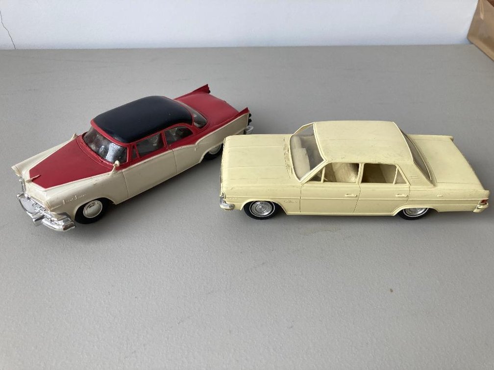 2 Promo cars:  Dodge Royal Lancer and '65 Rambler