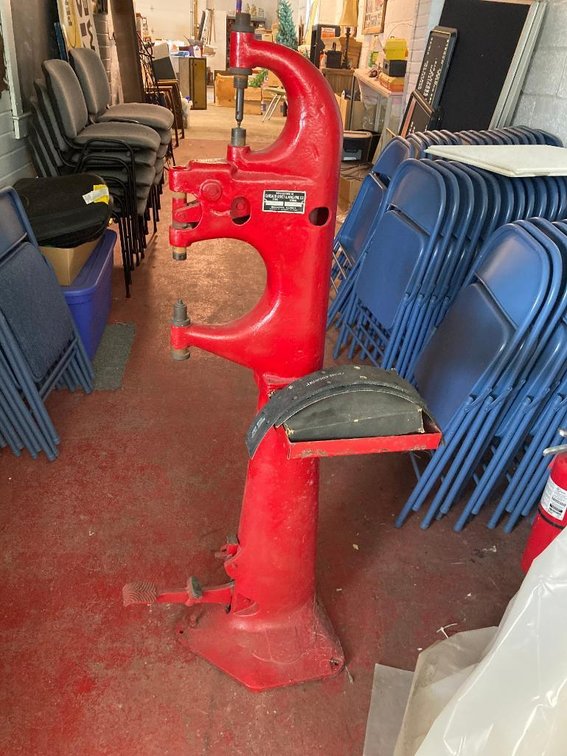 Chicago rivet machine