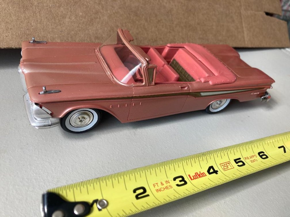 1959 Edsel Convertible Friction car