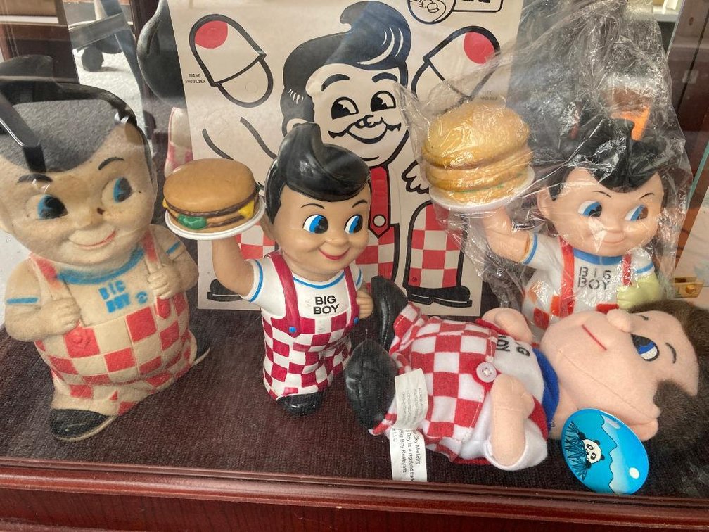 Lot of Big Boy promotional advertisement items