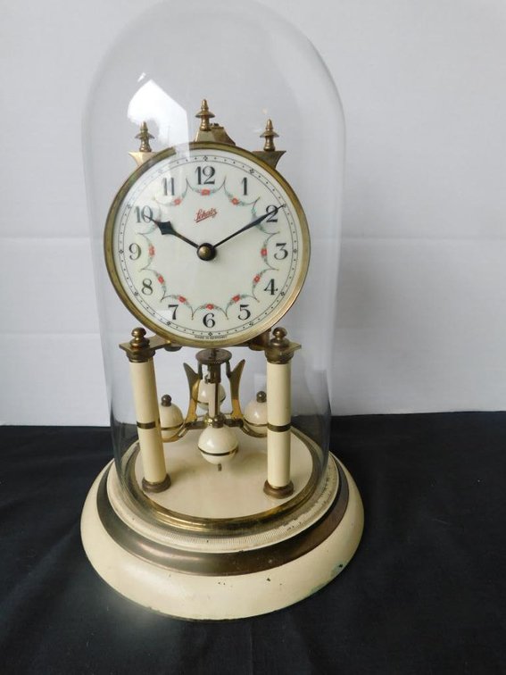 Schultz antique anniversary clock