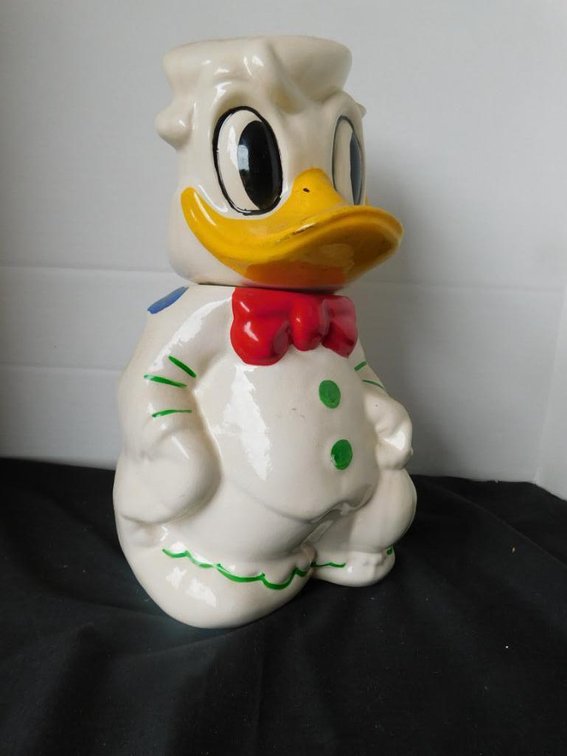 Donald Duck & Joe Cario cookie jar by McCoy