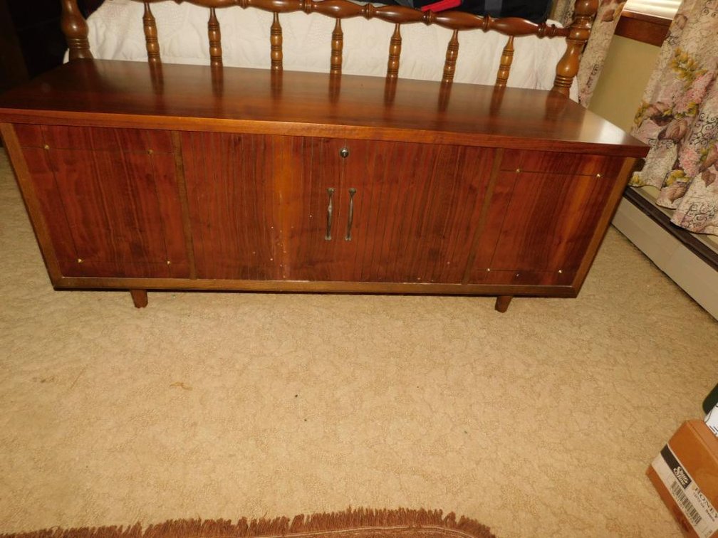 Walnut Lane Mid Century Modern cedar chest