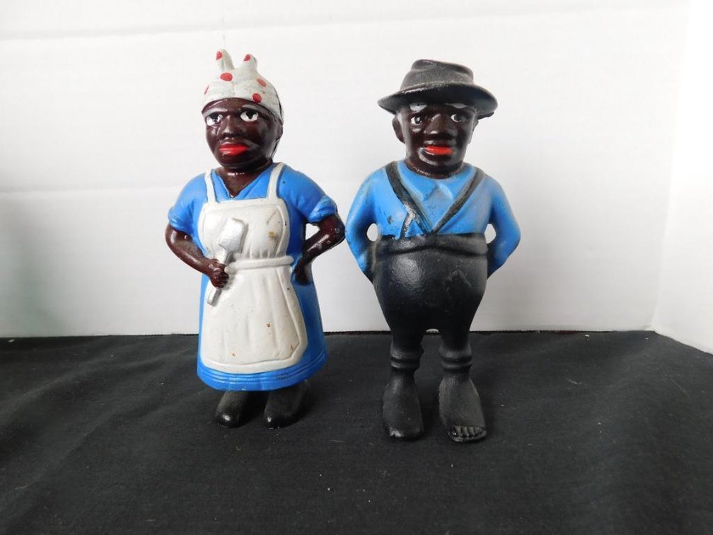 Cast metal black memorabilia