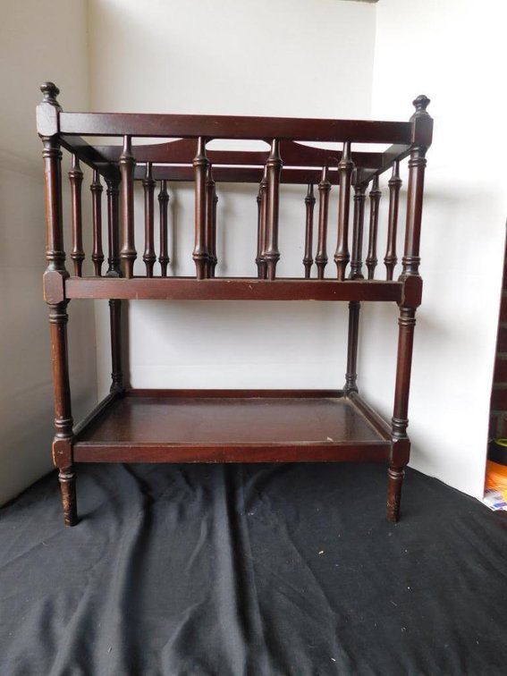 Vintage magazine rack