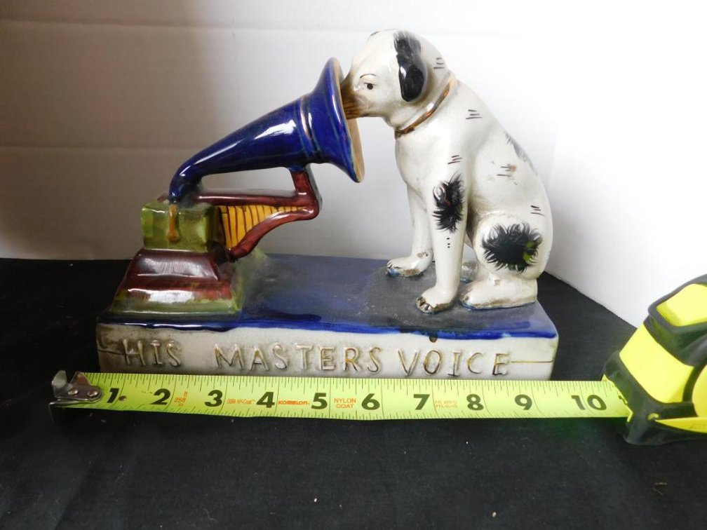 His Master's Voice gramophone advertising piece