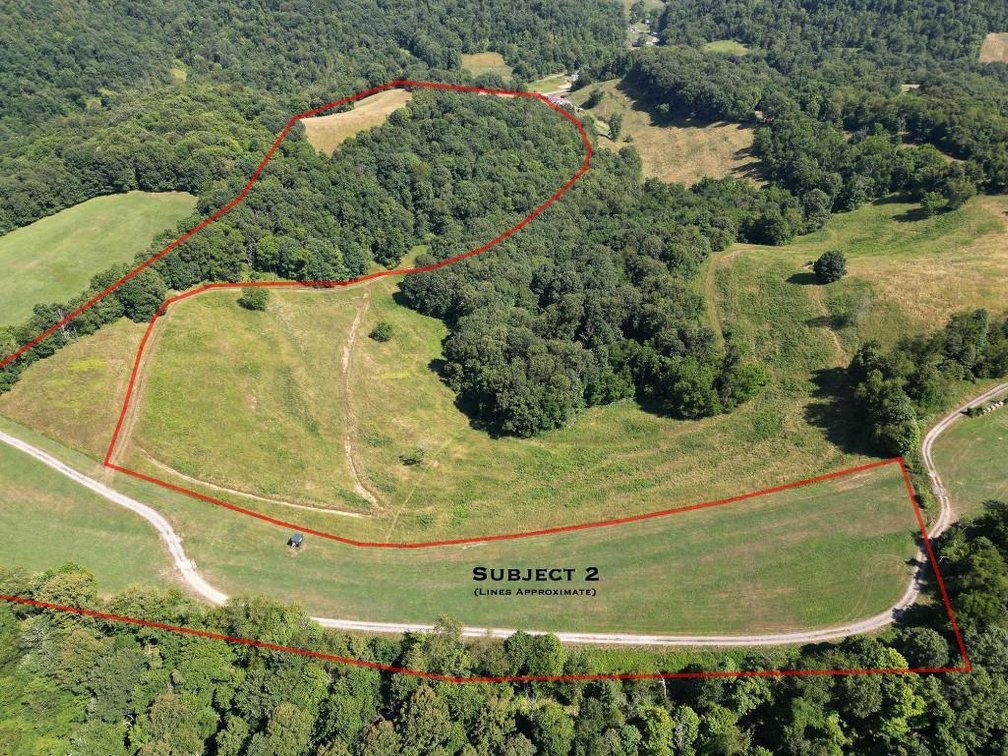 Subject #2: 43.71 +/- Acres w/ Hay Barn
