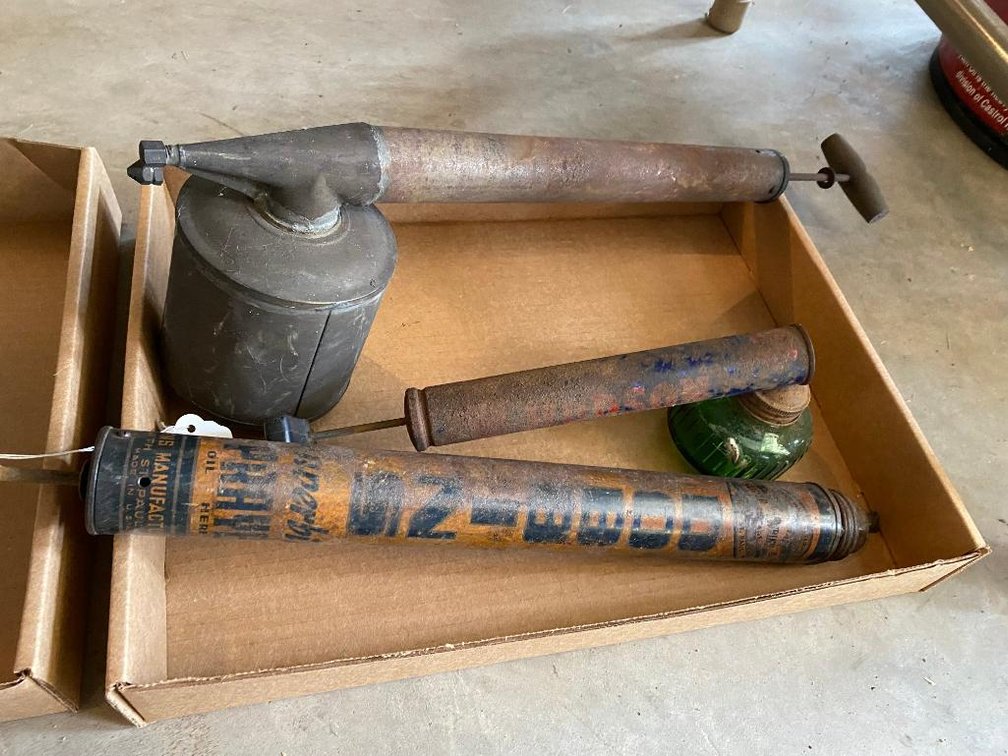 Vintage insect spray cans