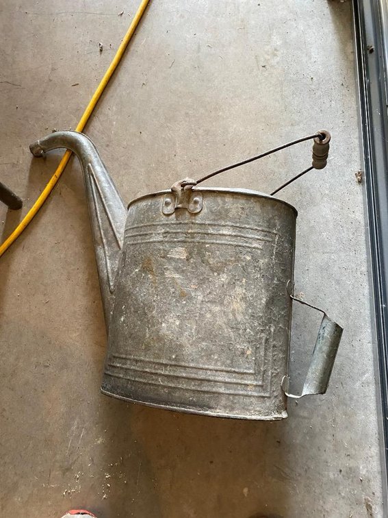 Vintage service station water can