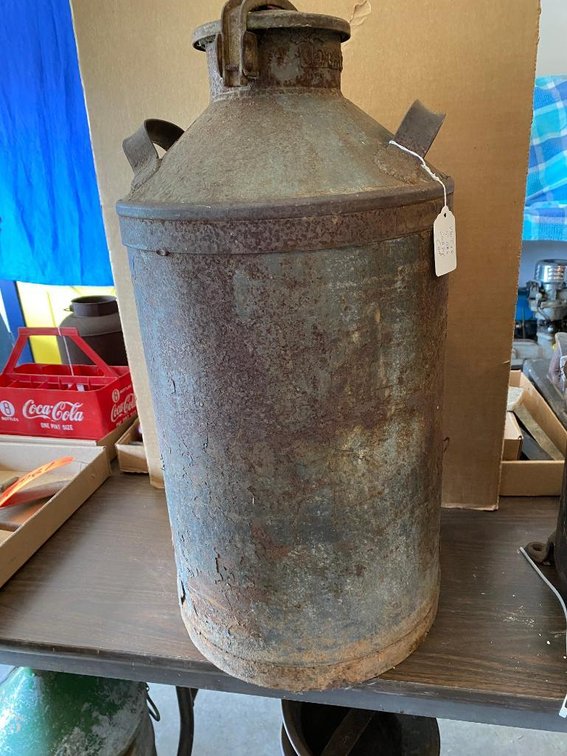 Vintage 5-gal. safety can