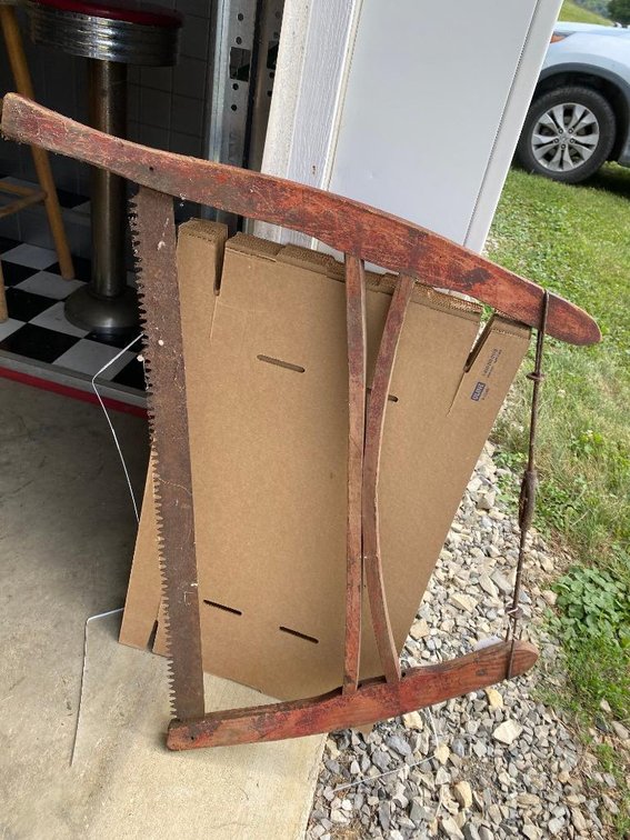 Vintage bow saw