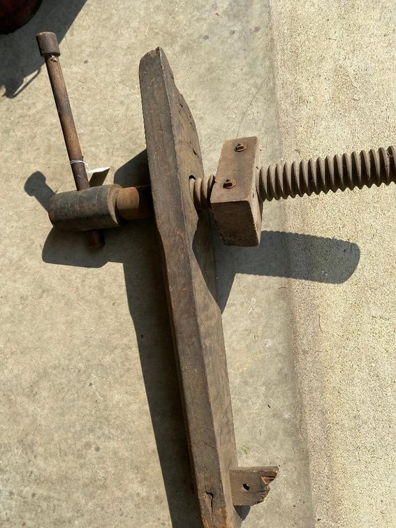 Vintage carpenter's vise
