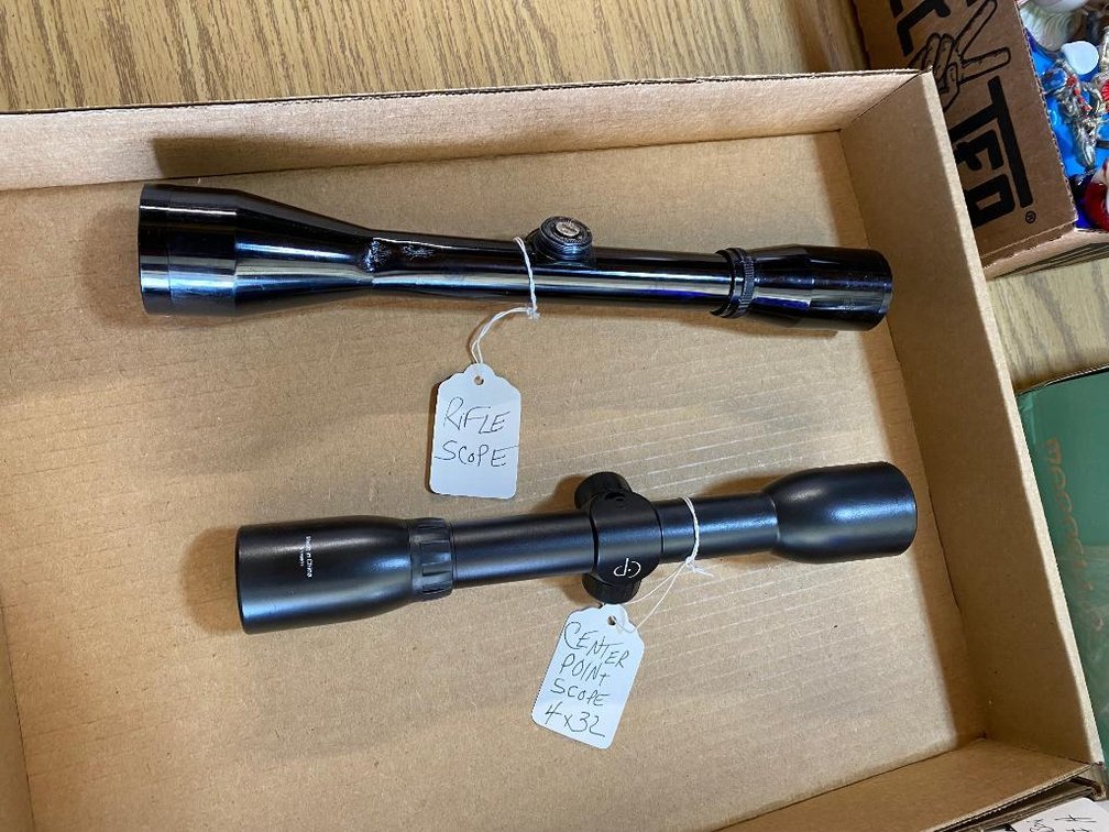2 Rifle scopes