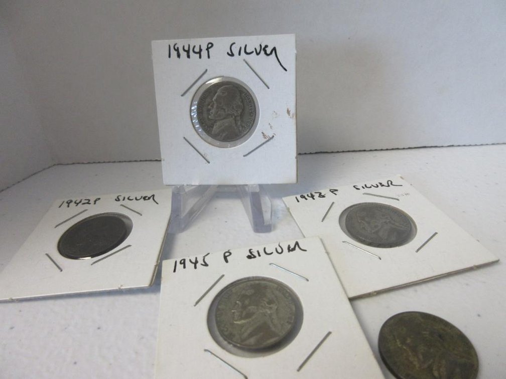 War Nickels 1942 to 1945