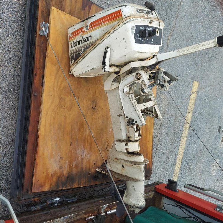 Vintage Johnson Boat Motor