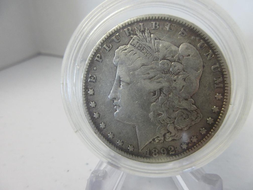 1892 Morgan Silver Dollar