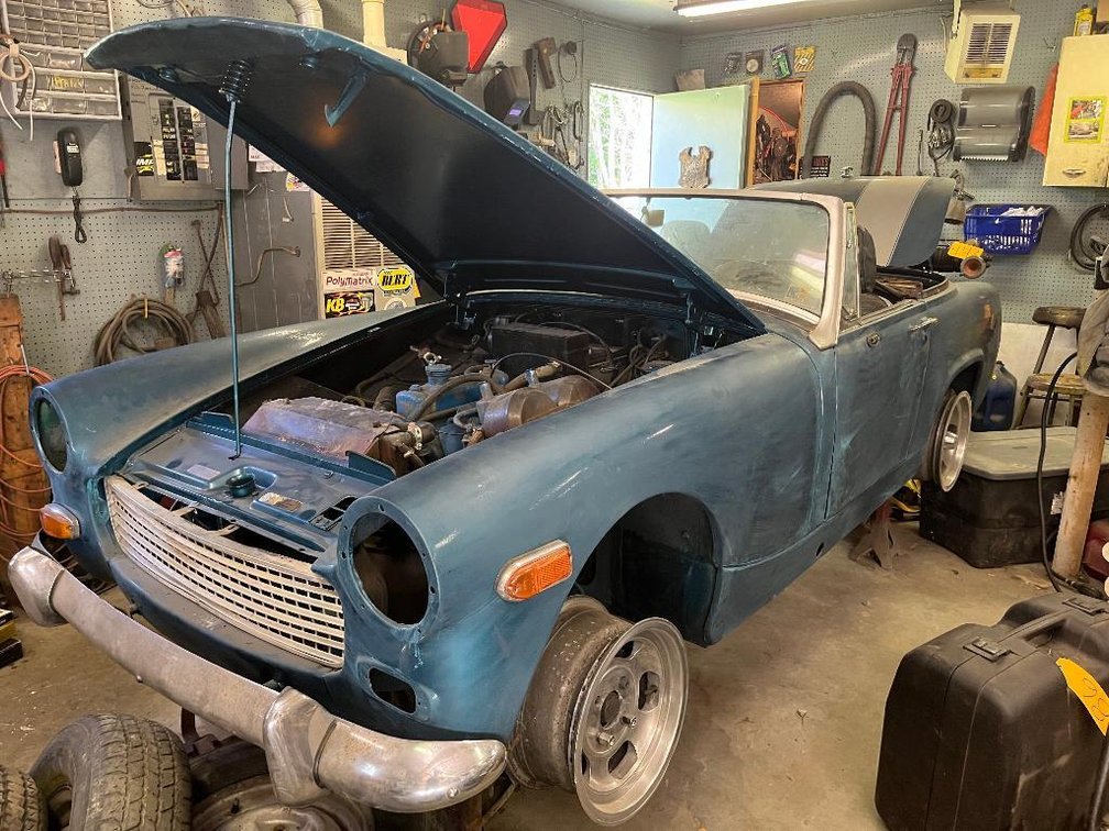 Austin Healey convertible  - needs restoration