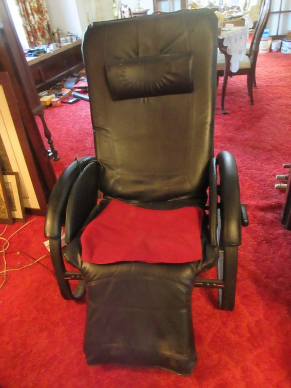 Homedics reclining massage chair - tested
