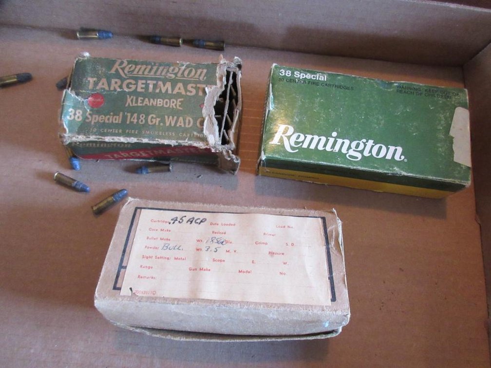 .38 Special and .45 ACP