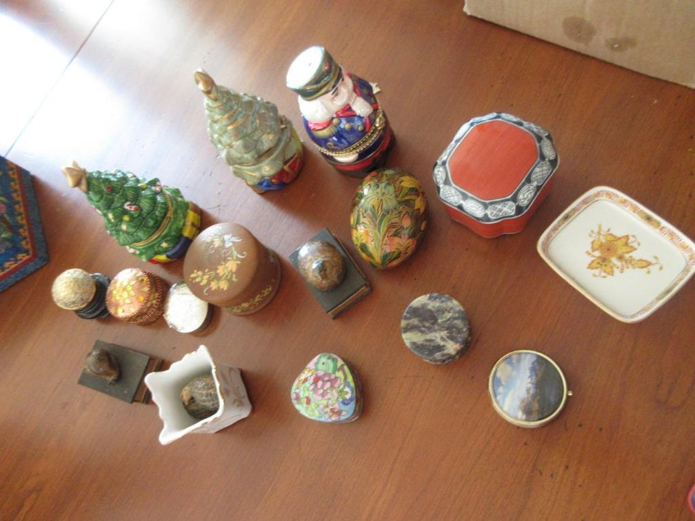 trinket boxes