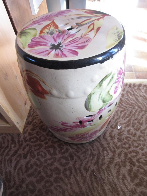 ceramic plant stand