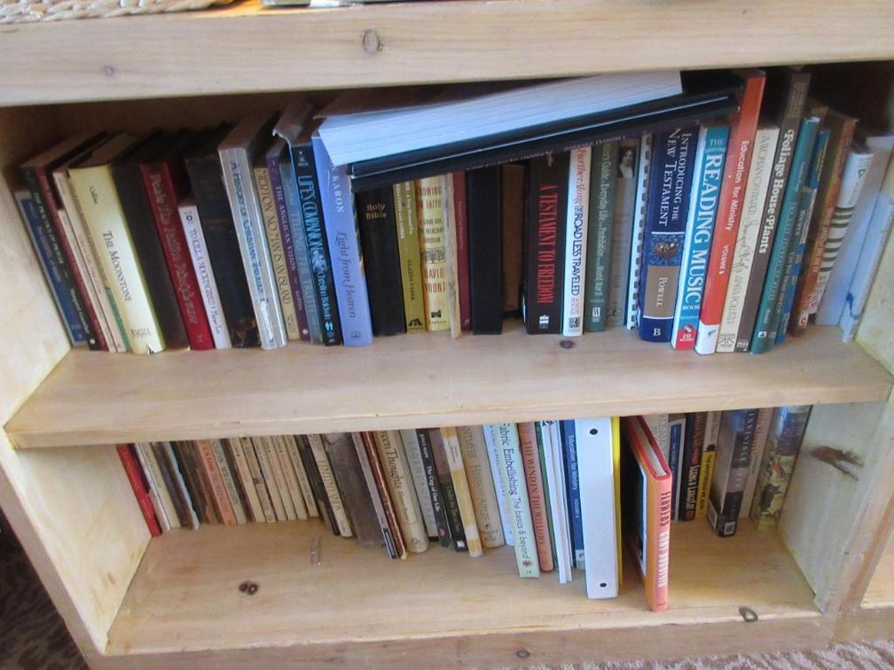 books & bookshelf
