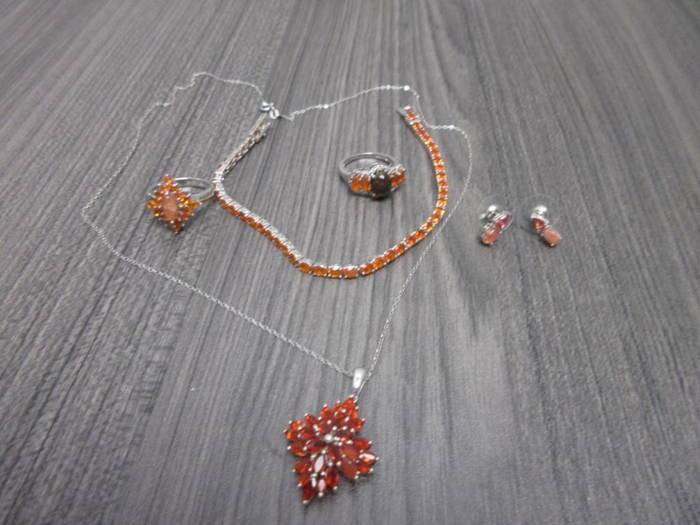 Sri Lankan Sunstone in Platinum Over Sterling Silver Lot