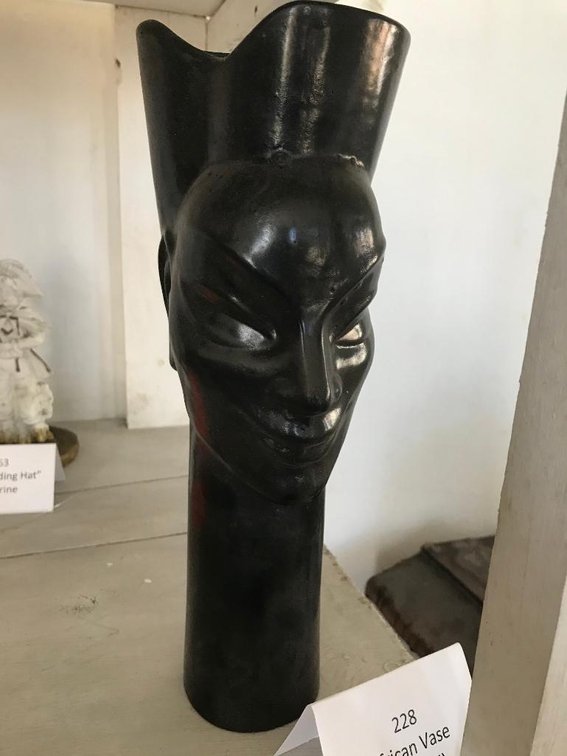 African vase (chipped)