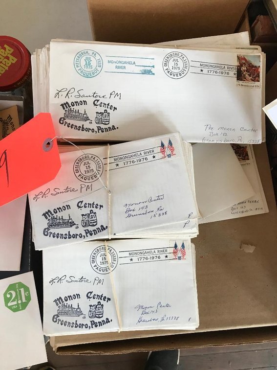 Greensboro, PA business cards & post cards