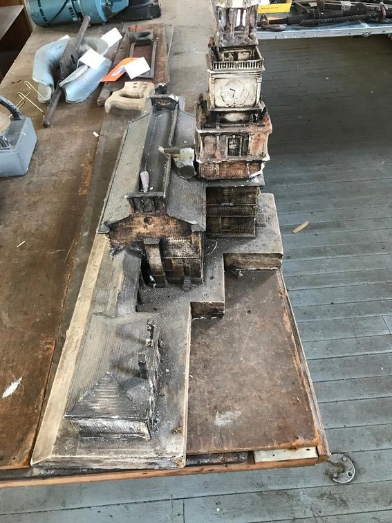 Independence Hall scale model