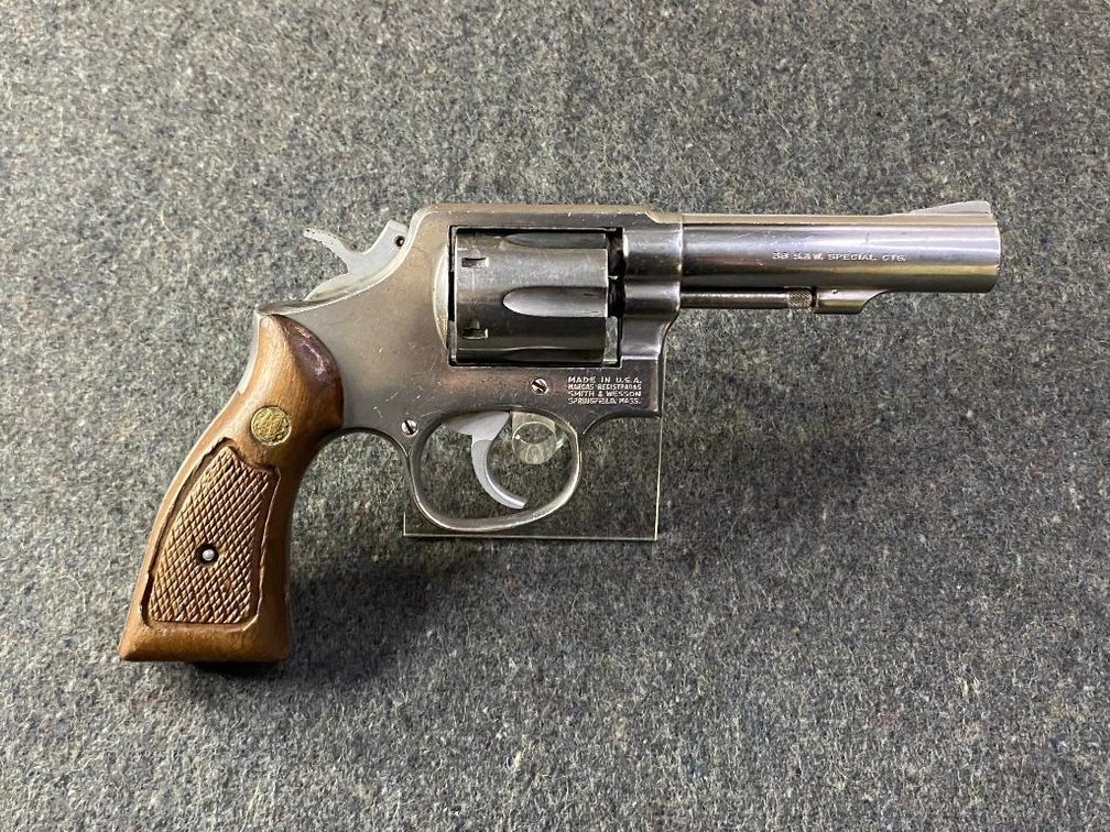Smith & Wesson 64-3 SCPD Marked .38 Spl | SN: AJA1198